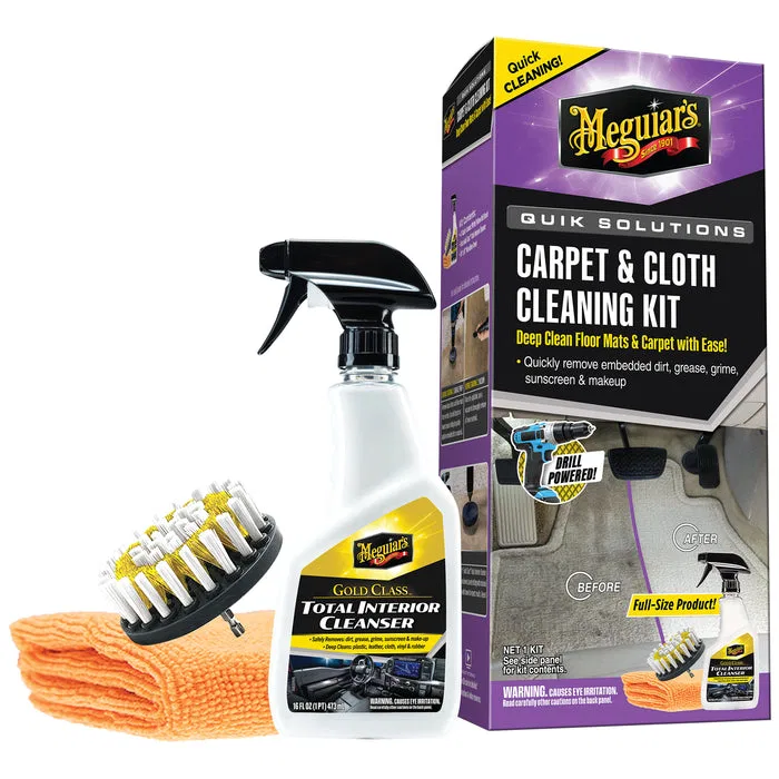 G55268 – MEGUIARS WAX Interior Cleaner, Use On Steering Wheel/ Gear Shifter/ Parking Brake/ Seat Adjuster/ Door Pulls...